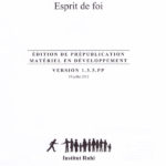 Esprit de foi