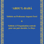 Tablette au Professeur A.Forel & Tablette à l’Organisation centrale pour une paix durable